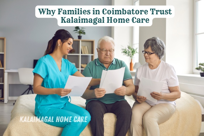 Kalaimagal Home Care, providing compassionate support for families and seniors