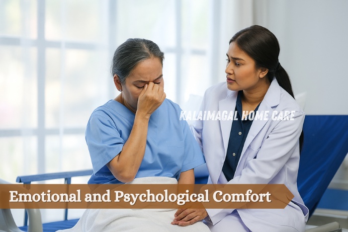 Compassionate home care services for mental and emotional well being By Kalaimahal Homecare Provides