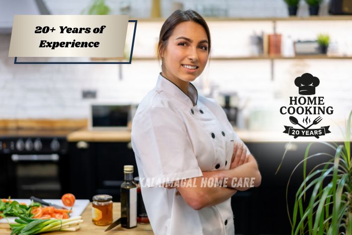 Kalaimagal Home Care’s experienced home cook offering professional, hygienic, and tasty cooking services for your family