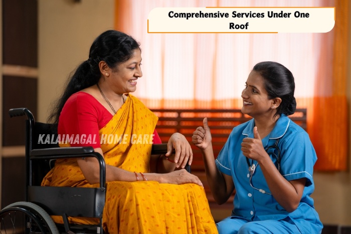Kalaimagal Home Care in Coimbatore offering comprehensive elderly and home nursing services under one roof
