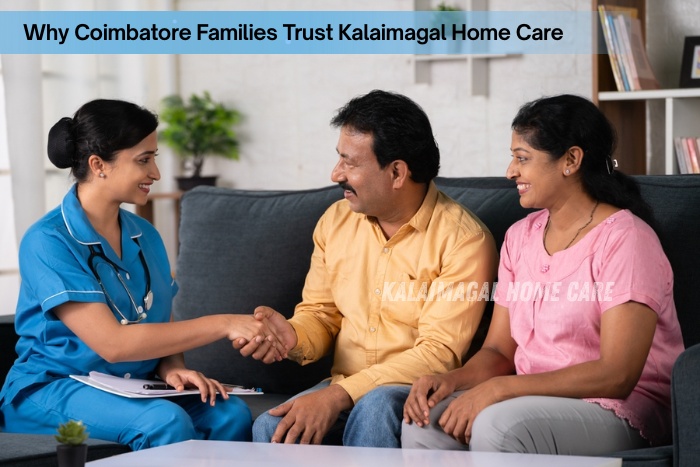 Kalaimagal Home Care in Coimbatore providing trusted home nursing and elderly care services